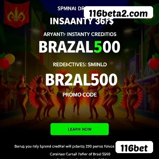 Depósito PIX 116bet